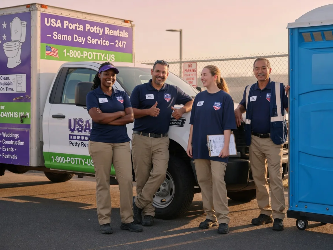 Porta Potty Rental company in Petrolia, PA
